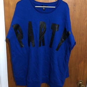 “PARTY” sweatshirt